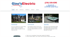 Desktop Screenshot of ginoselectric.com